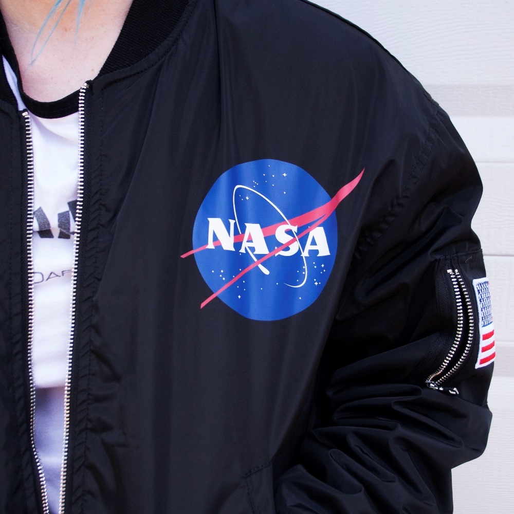 Nasa Members Only/Bomber Jacket - Picture 3 of 7